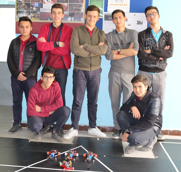 Çumra Mesleki ve Teknik Anadolu Lisesi Robot yarışlarına hazırlanıyor